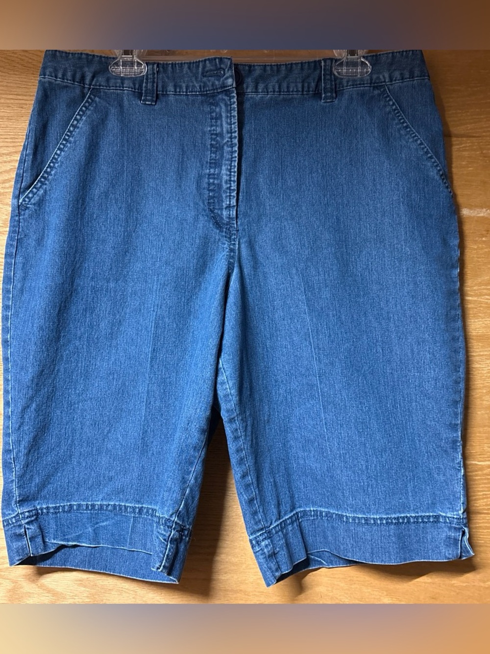 Kim Rogers Light Blue Denim Shorts